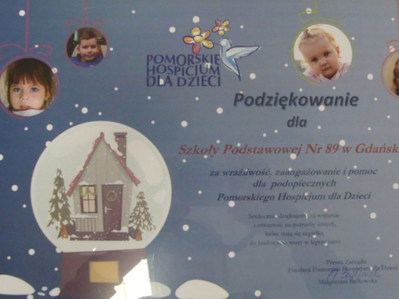 Podziekowanie